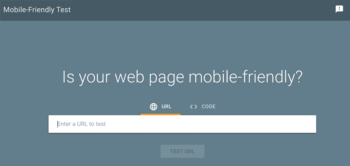 Mobile-friendly testing tool from Google