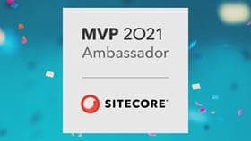 Sitecore MVP 2021 Ambassador MVP