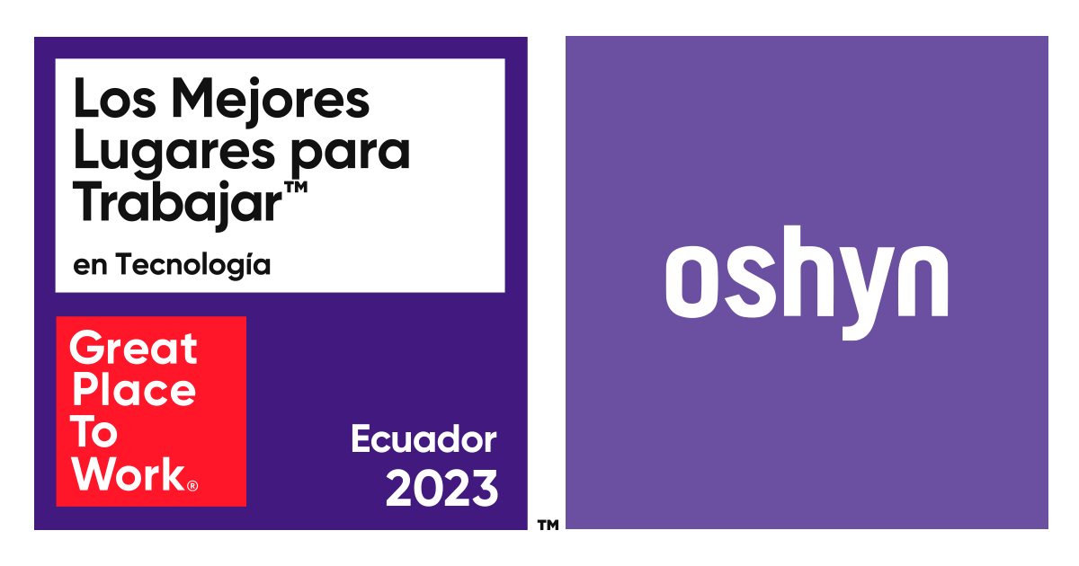 Oshyn Wins Best Place to Work Ecuador 2023 award