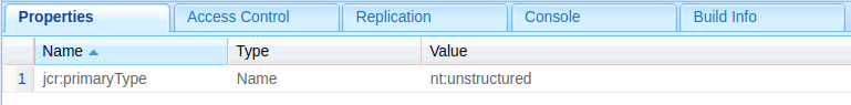 Configure the new items node