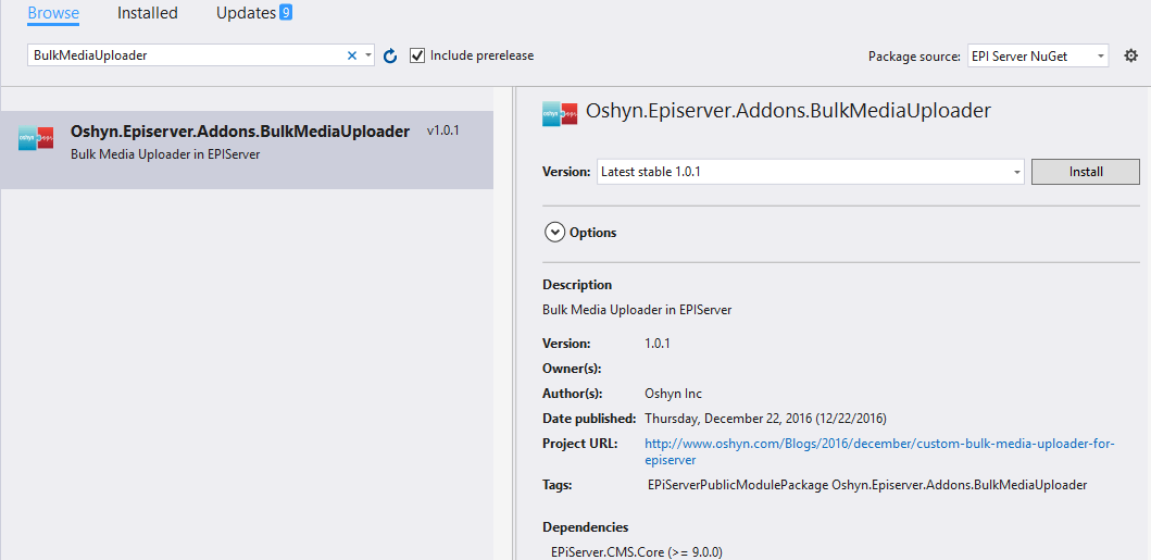 Download from NuGet