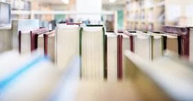 Library bookshelf