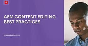 AEM Content Editing Best Practices ebook cover