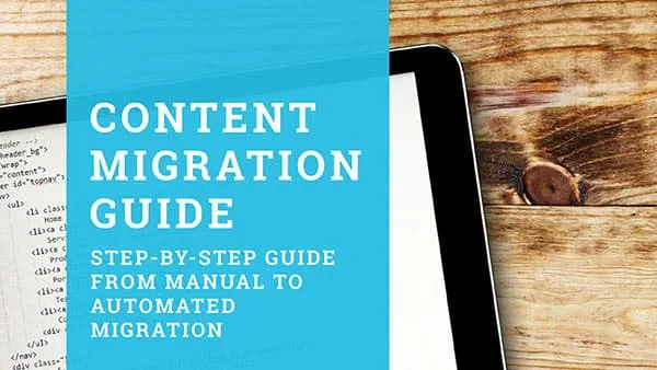 Content Migration Guide ebook cover