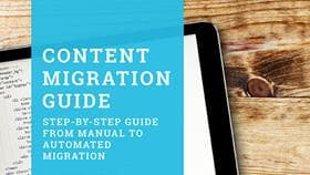 Content Migration Guide ebook cover