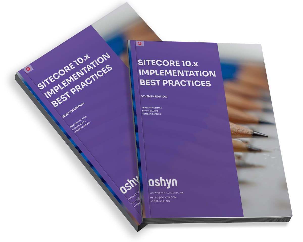 Stack Sitecore Implementation Best Practices for 10.x books
