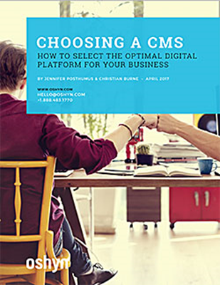 Choosing a CMS cover