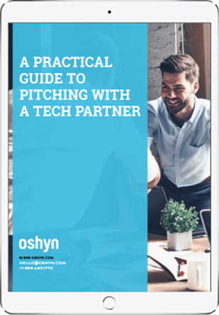A Practical Guide to Pitching with a Tech Partner ebook on iPad