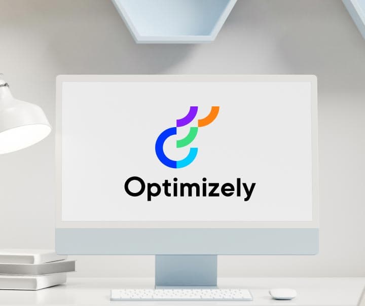 Optimizely on a laptop screen