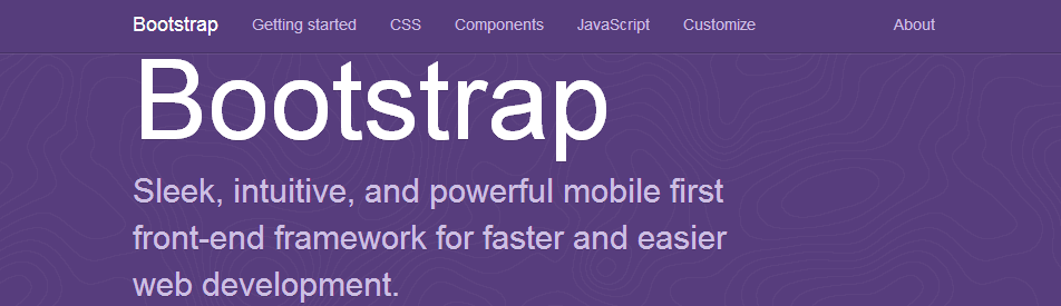 Bootstrap site