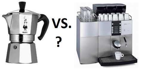 home coffee machine vs office coffee machine