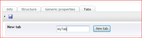 Add a new tab